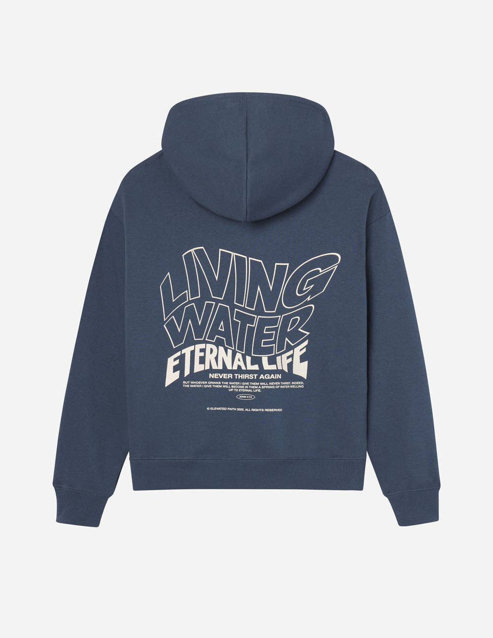 Living Water Unisex Hoodie: L