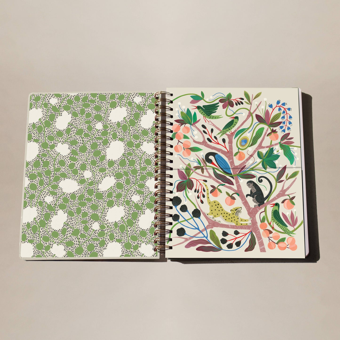 Menagerie Seedlings Big 8.5" x 11" Notebook