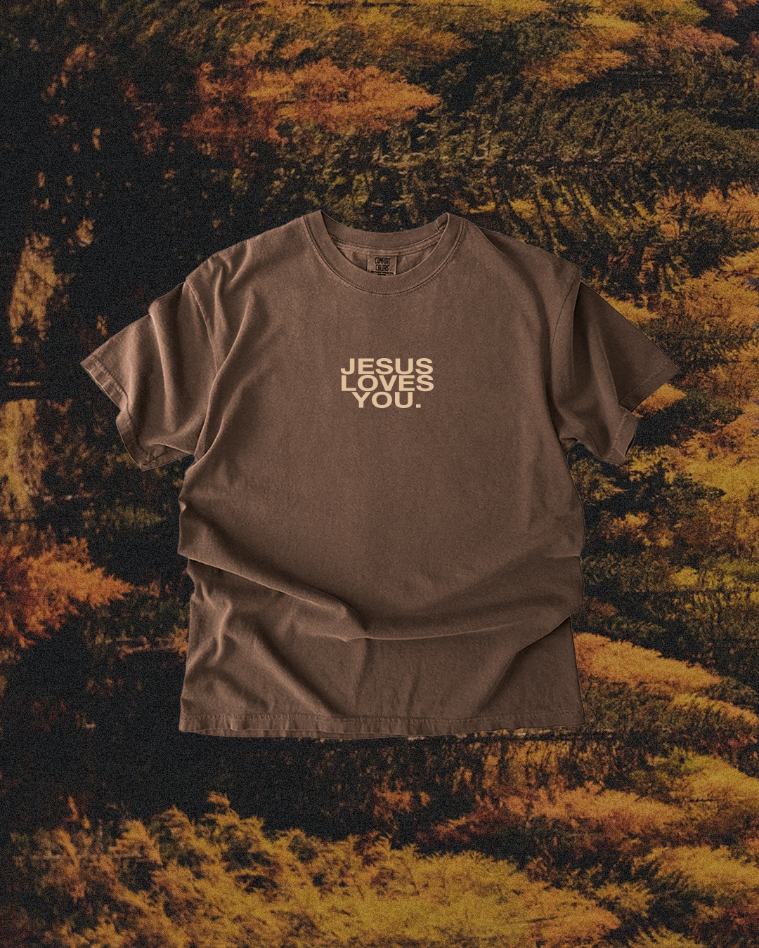 Comfort Colors Logo Tee || Espresso: M