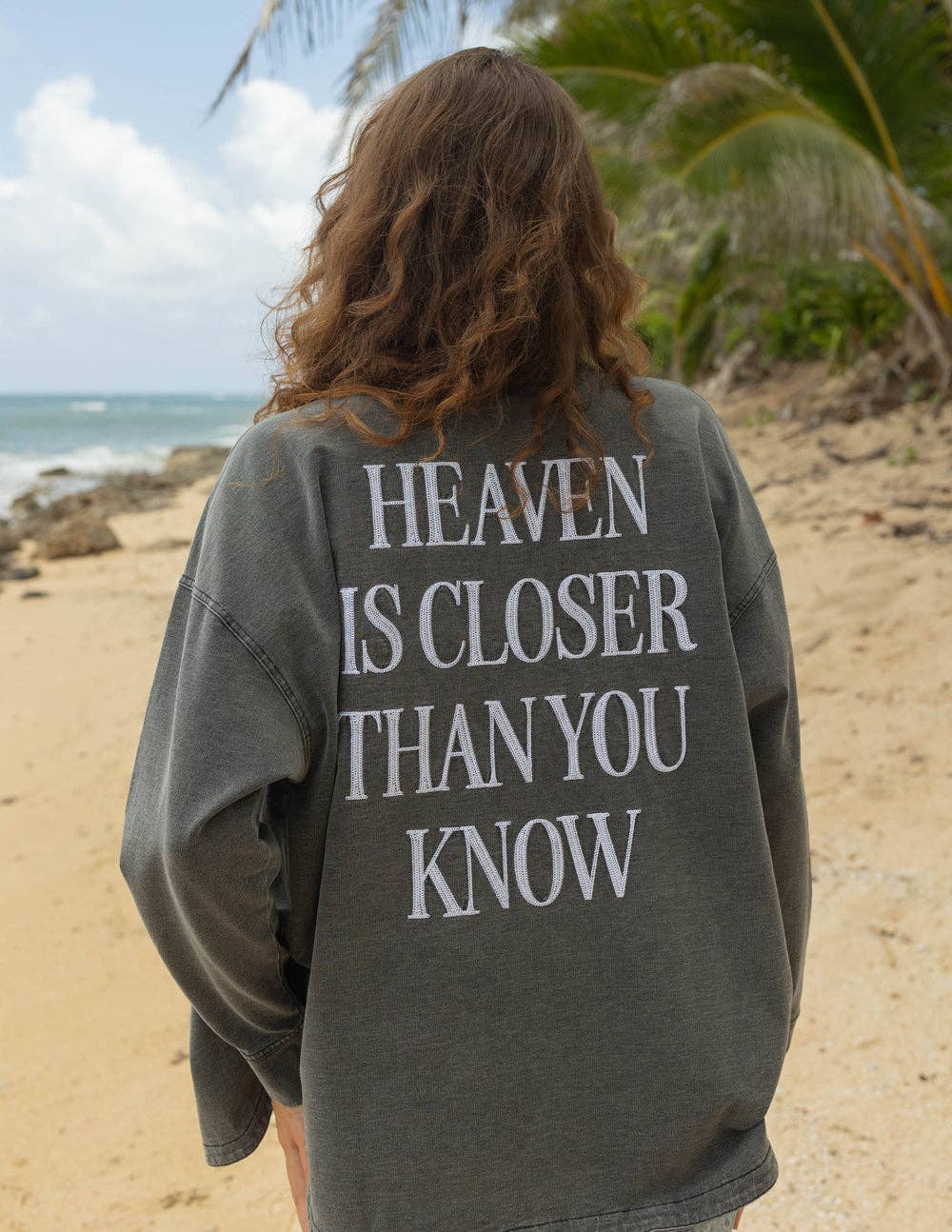 Heaven Is Closer Shacket: L