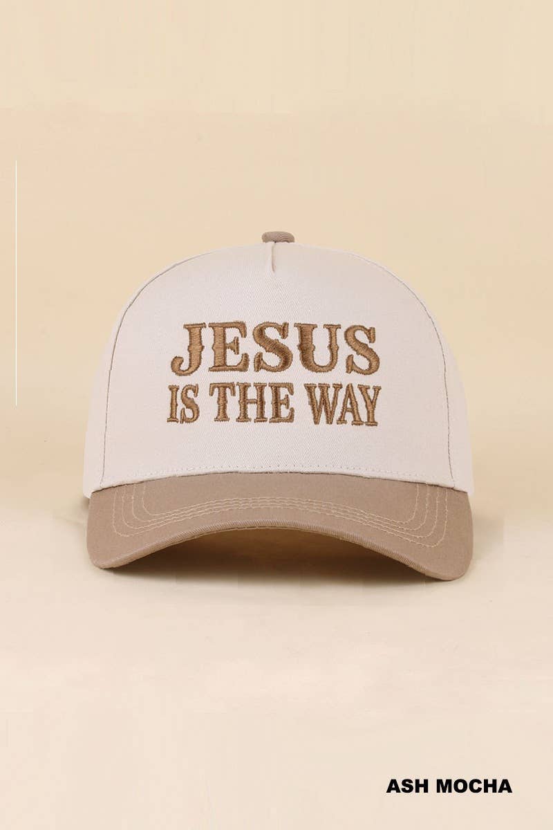 `Jesus Two Tone Cotton Cap: LEOPARD-192519 / OS