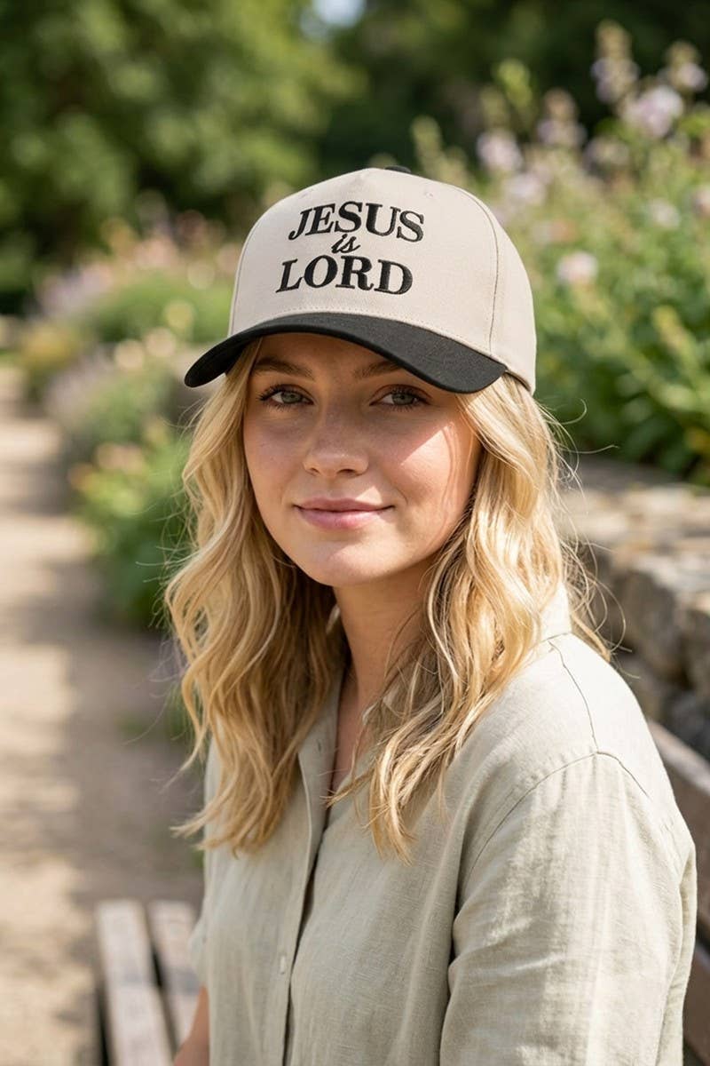 `Jesus Two Tone Cotton Cap: LEOPARD-192519 / OS