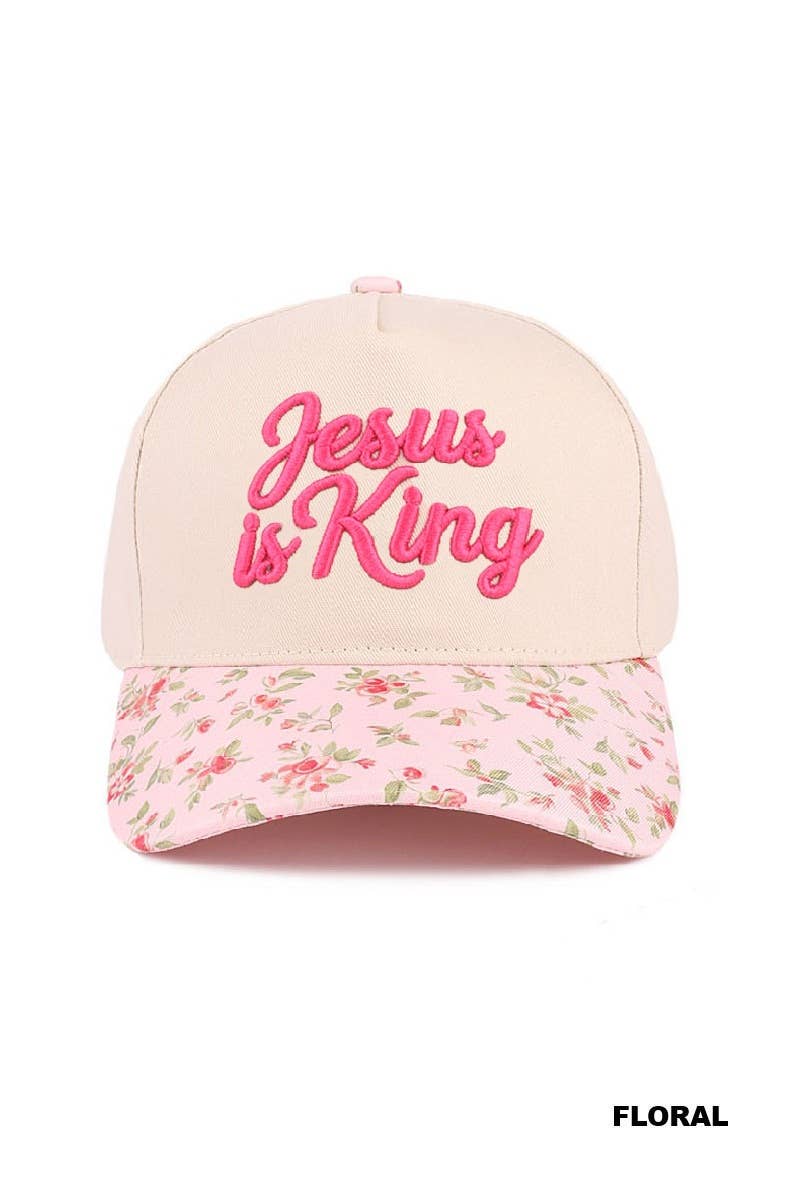 `Jesus Two Tone Cotton Cap: LEOPARD-192519 / OS