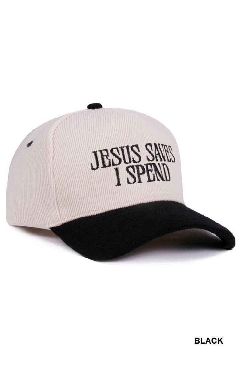 `Two Tone Corduroy Cap : LEOPARD-190227 / OS