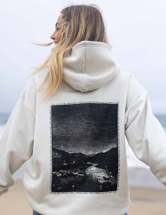 Psalm 23 Unisex Hoodie: M