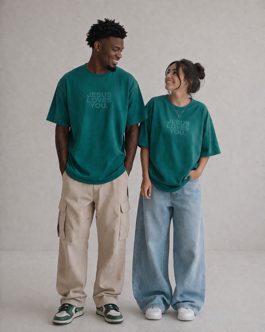 Comfort Colors Logo Tee || Pacific Harbor: M