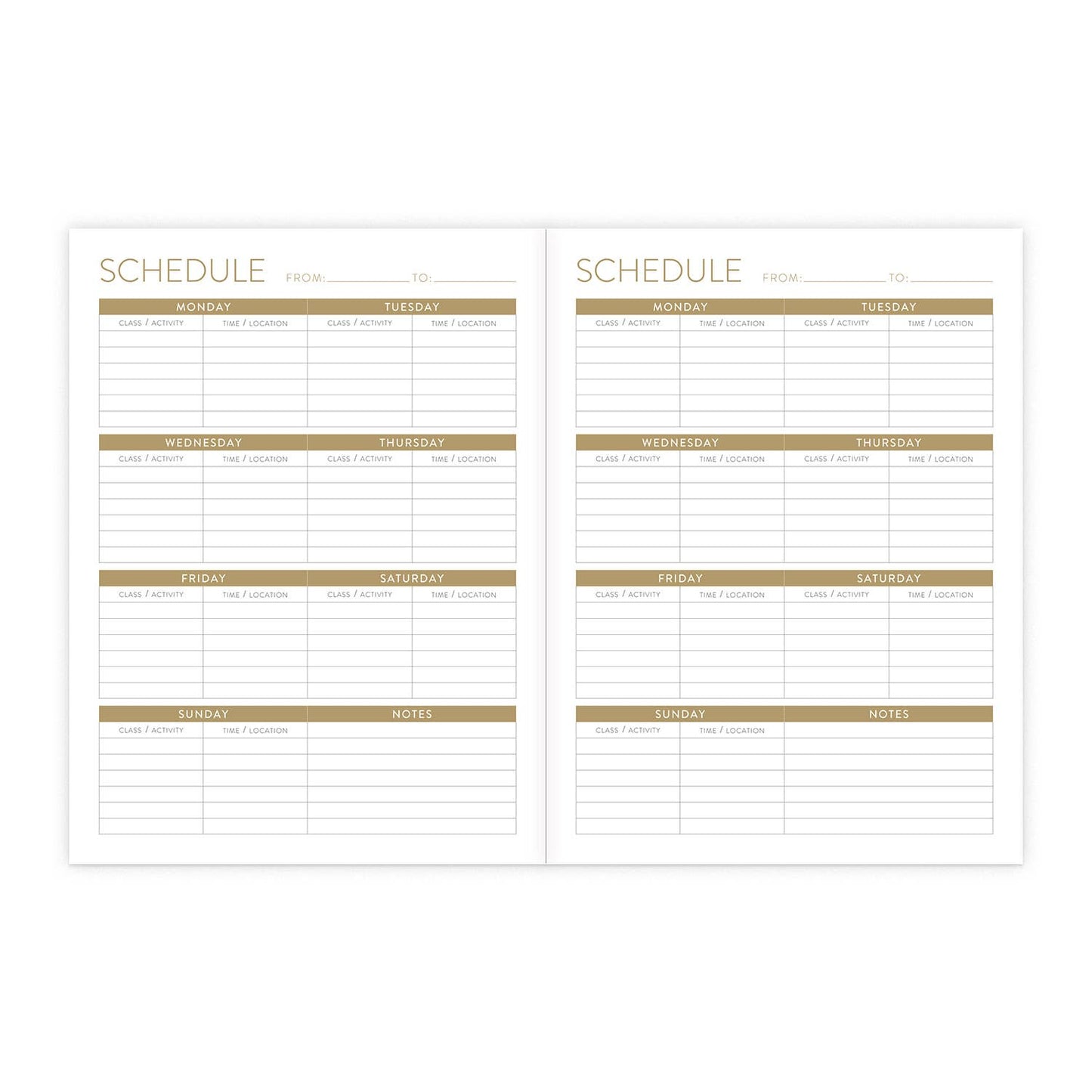 2026 - 2027 Sardines - Seedlings On the Go Planner