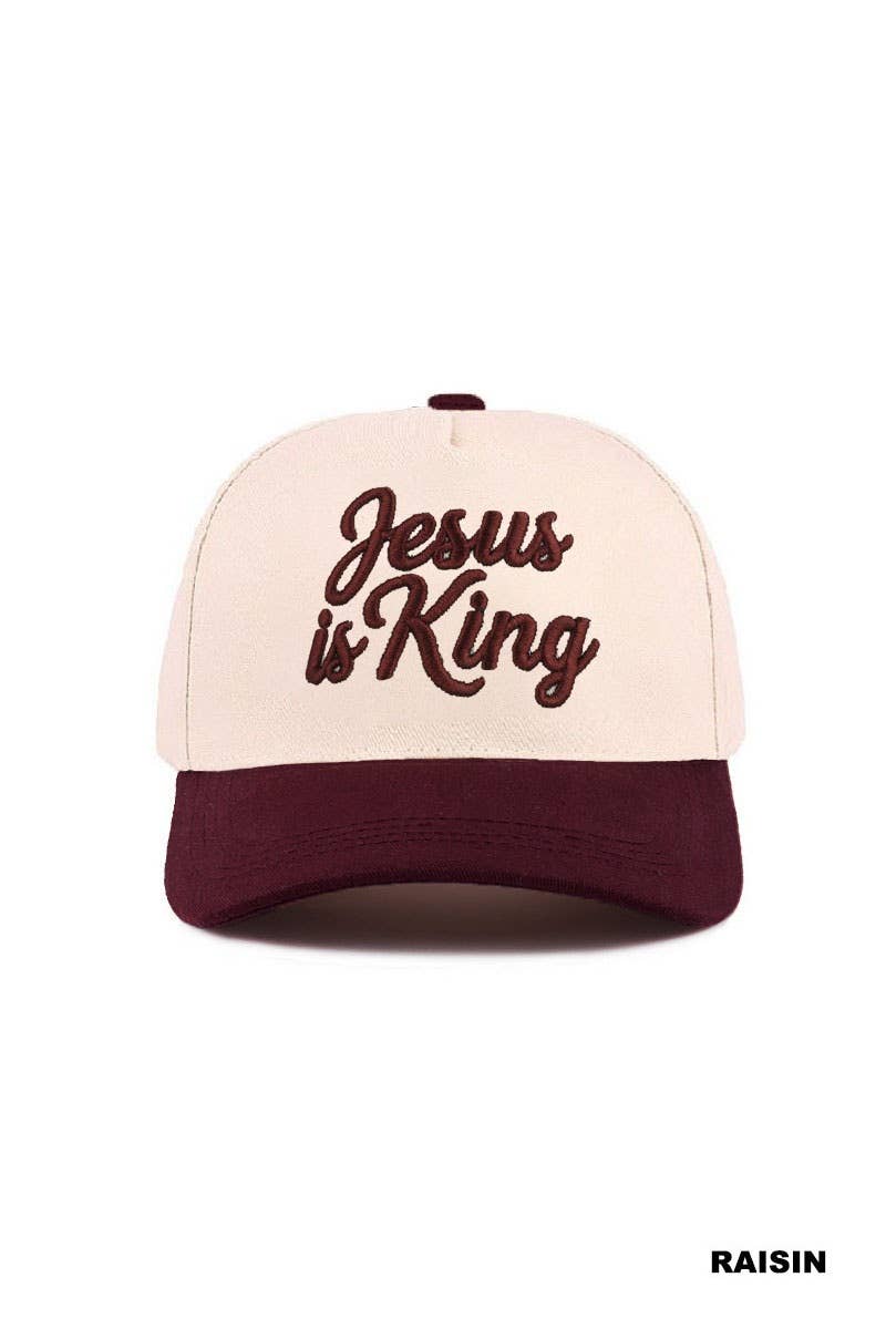 `Jesus Two Tone Cotton Cap: LEOPARD-192519 / OS