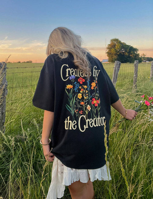Created by the Creator Unisex Tee: M