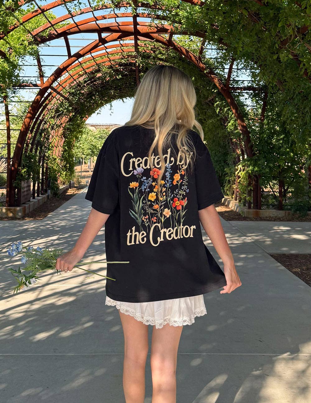 Created by the Creator Unisex Tee: XL