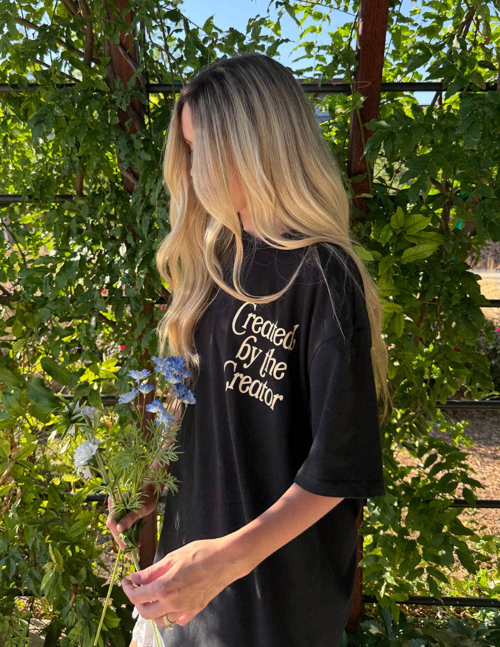 Created by the Creator Unisex Tee: 2XL