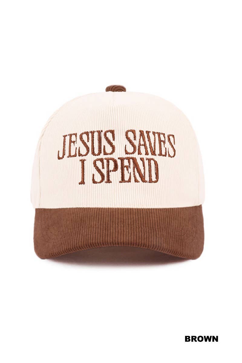 `Two Tone Corduroy Cap : LEOPARD-190227 / OS