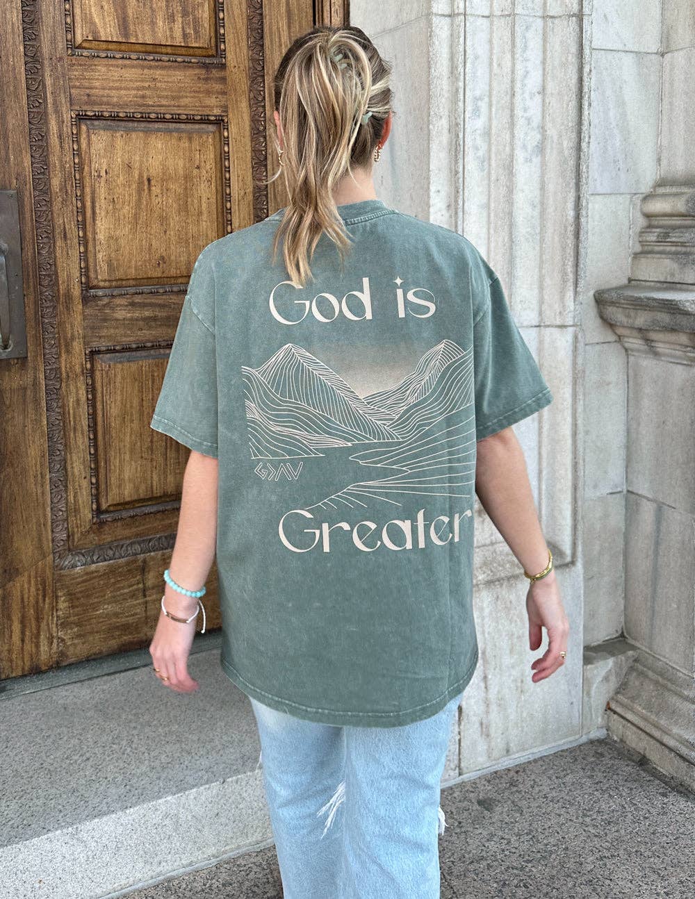 God Is Greater Unisex Tee: M