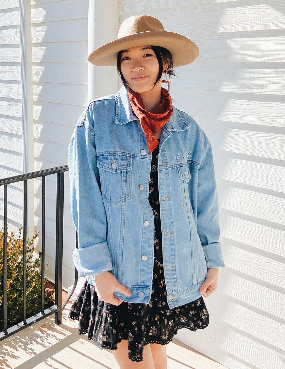 What a Friend In Jesus Denim Jacket: 2XL