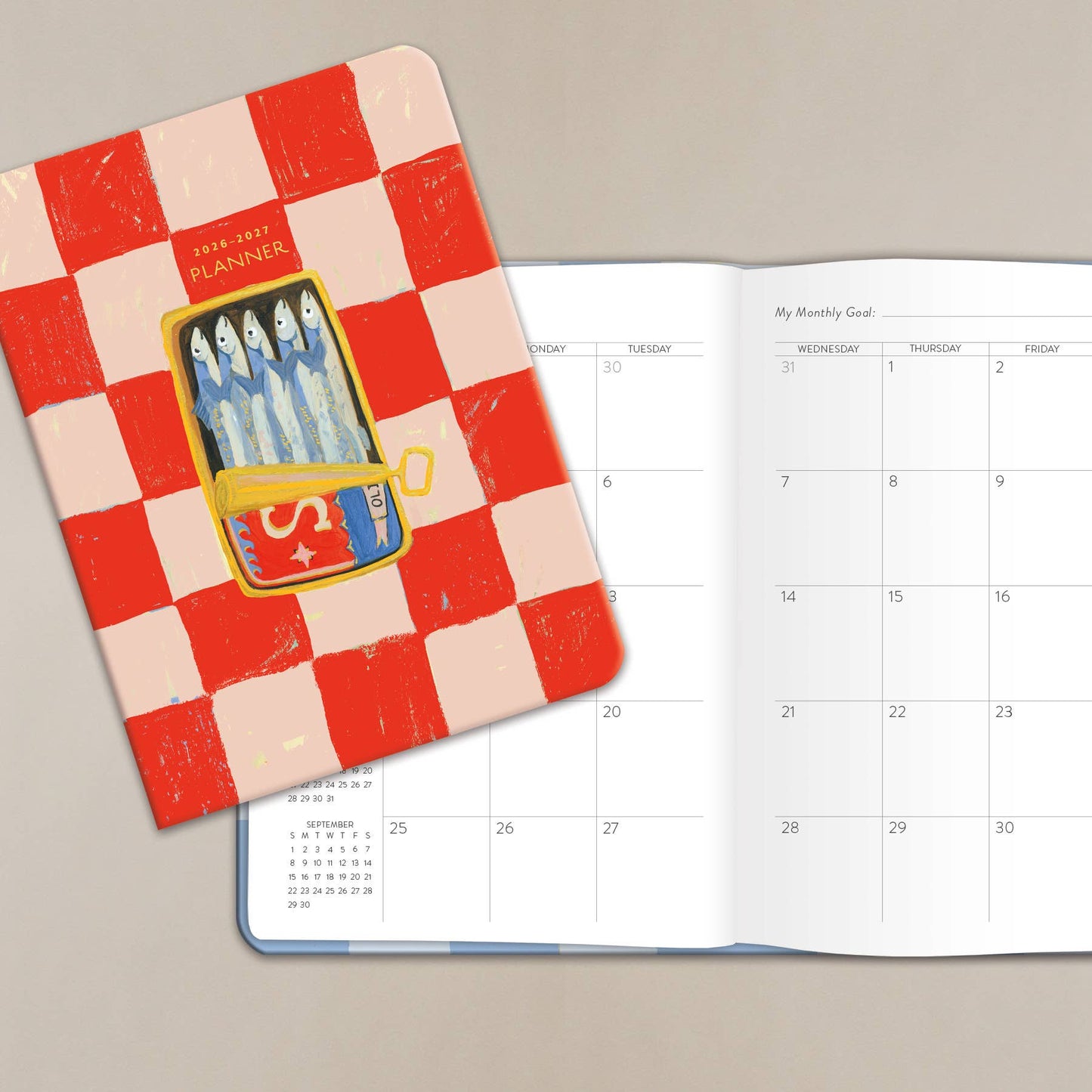 2026 - 2027 Sardines - Seedlings On the Go Planner