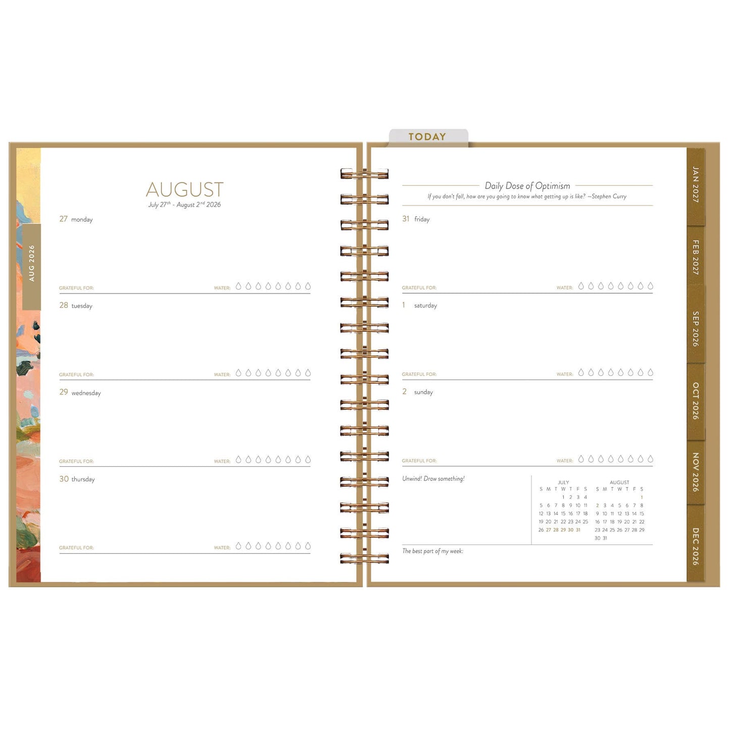 2026-2027 Shadow Rocks Seedlings 17 Month Planner