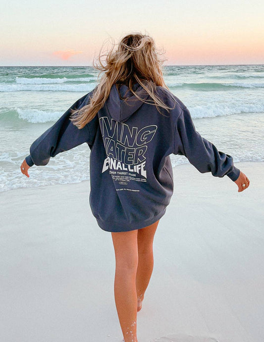Living Water Unisex Hoodie: XL