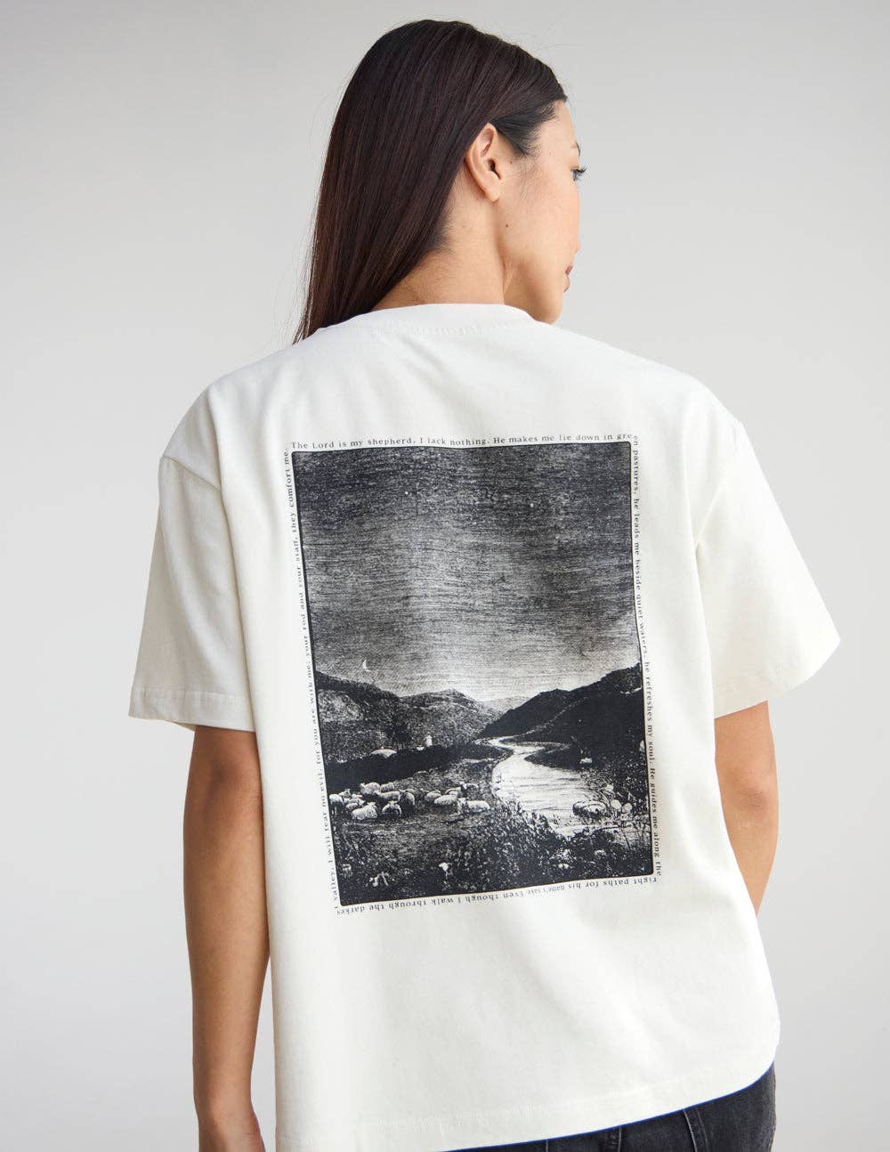 Psalm 23 Unisex Tee: L