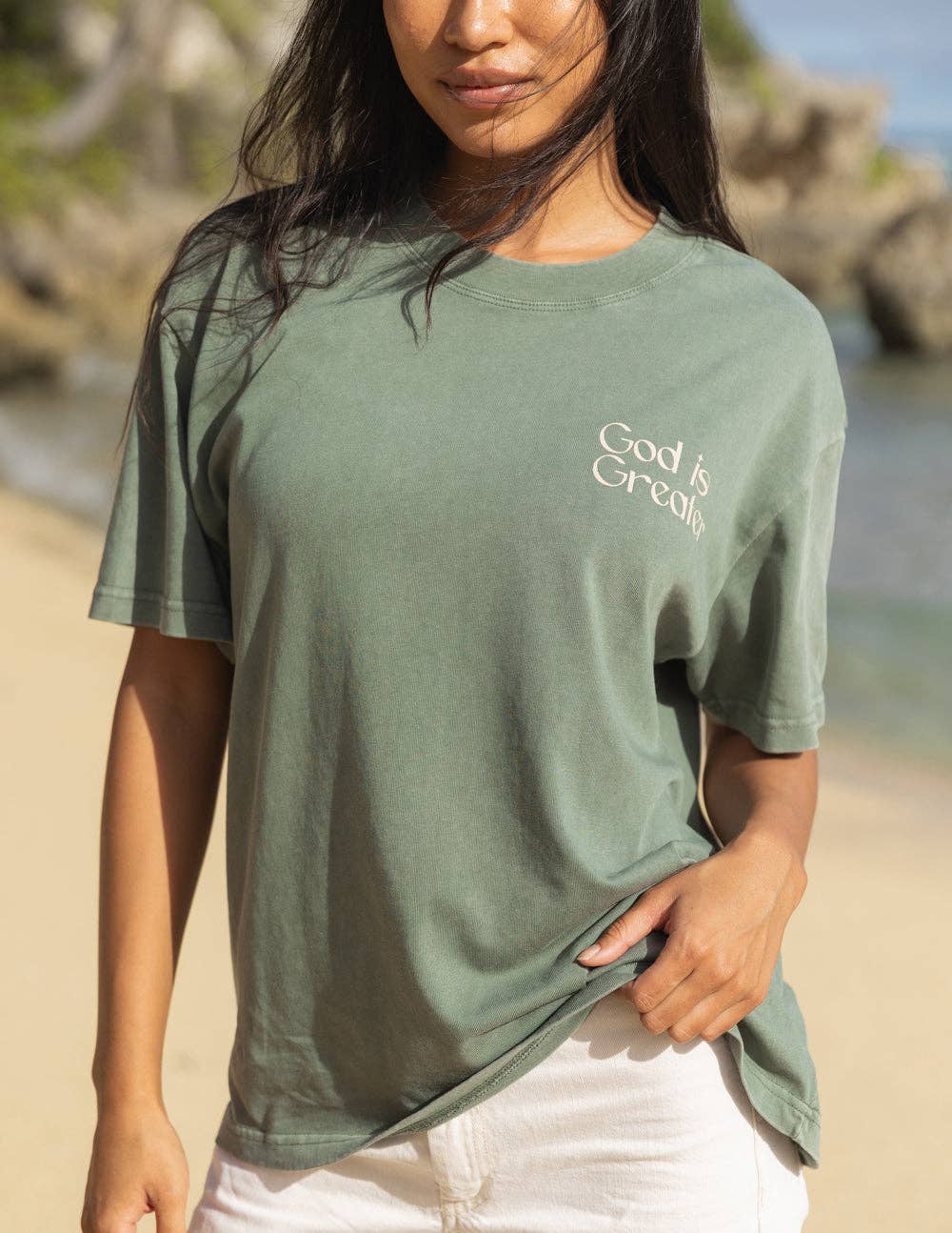 God Is Greater Unisex Tee: L