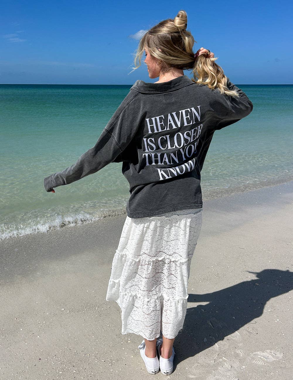 Heaven Is Closer Shacket: L