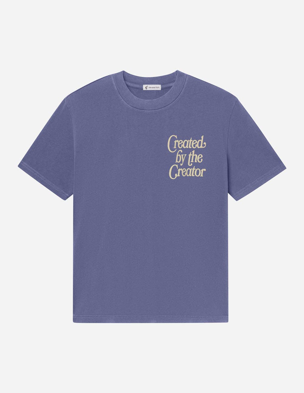 Created by the Creator Plum Unisex Tee: 2XL