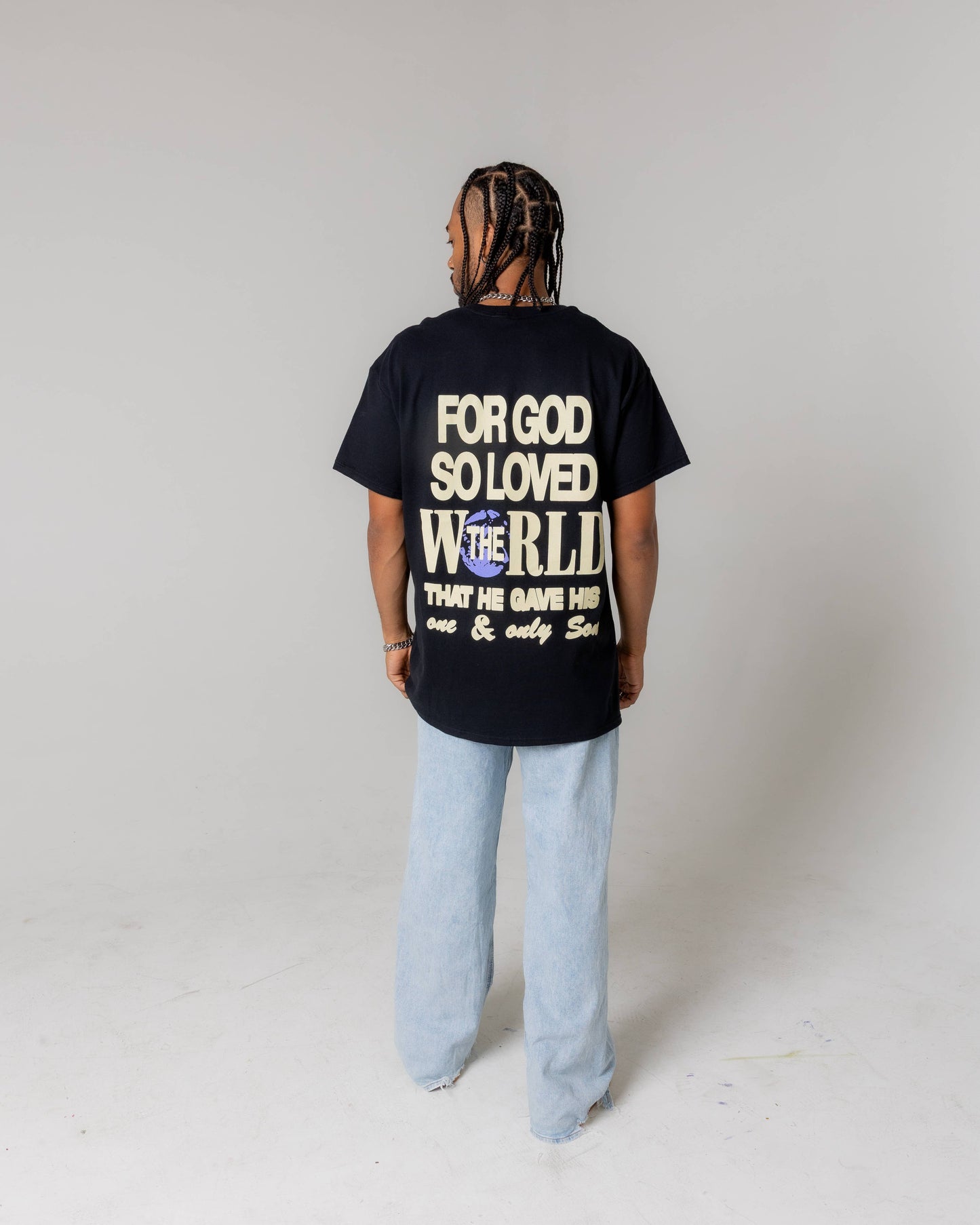 "For God So Loved The World" Tee: 2X