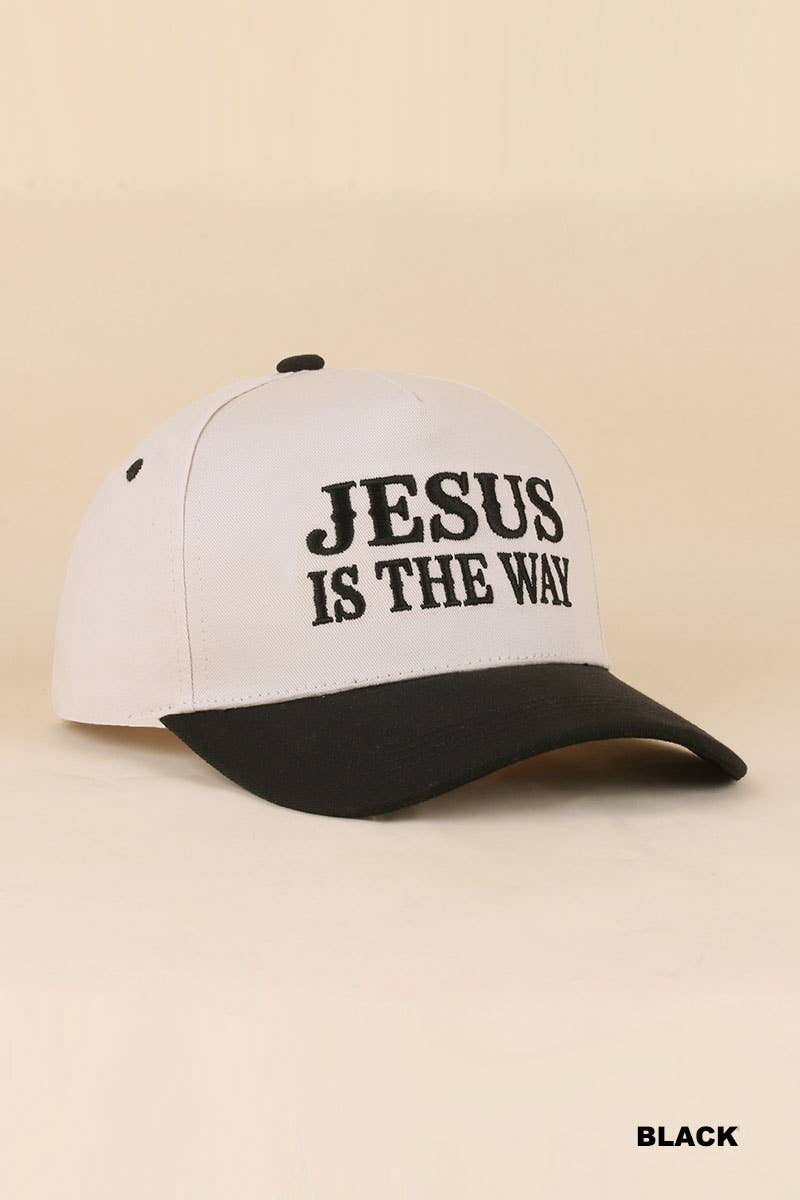 `Jesus Two Tone Cotton Cap: LEOPARD-192519 / OS