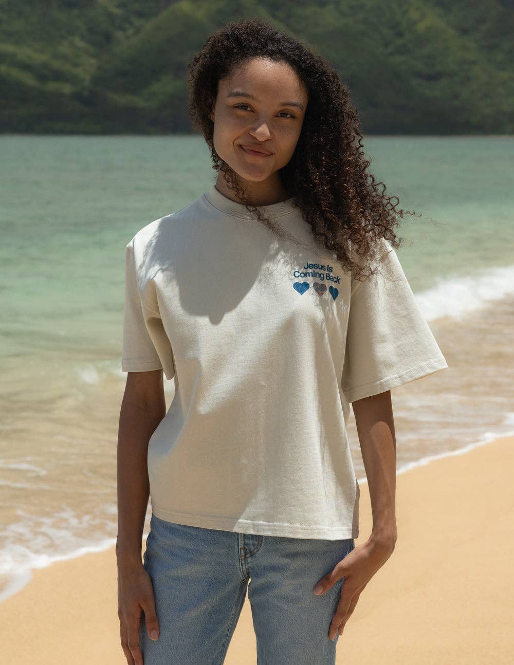 Jesus Is Coming Back Heavyweight Tee: 2XL