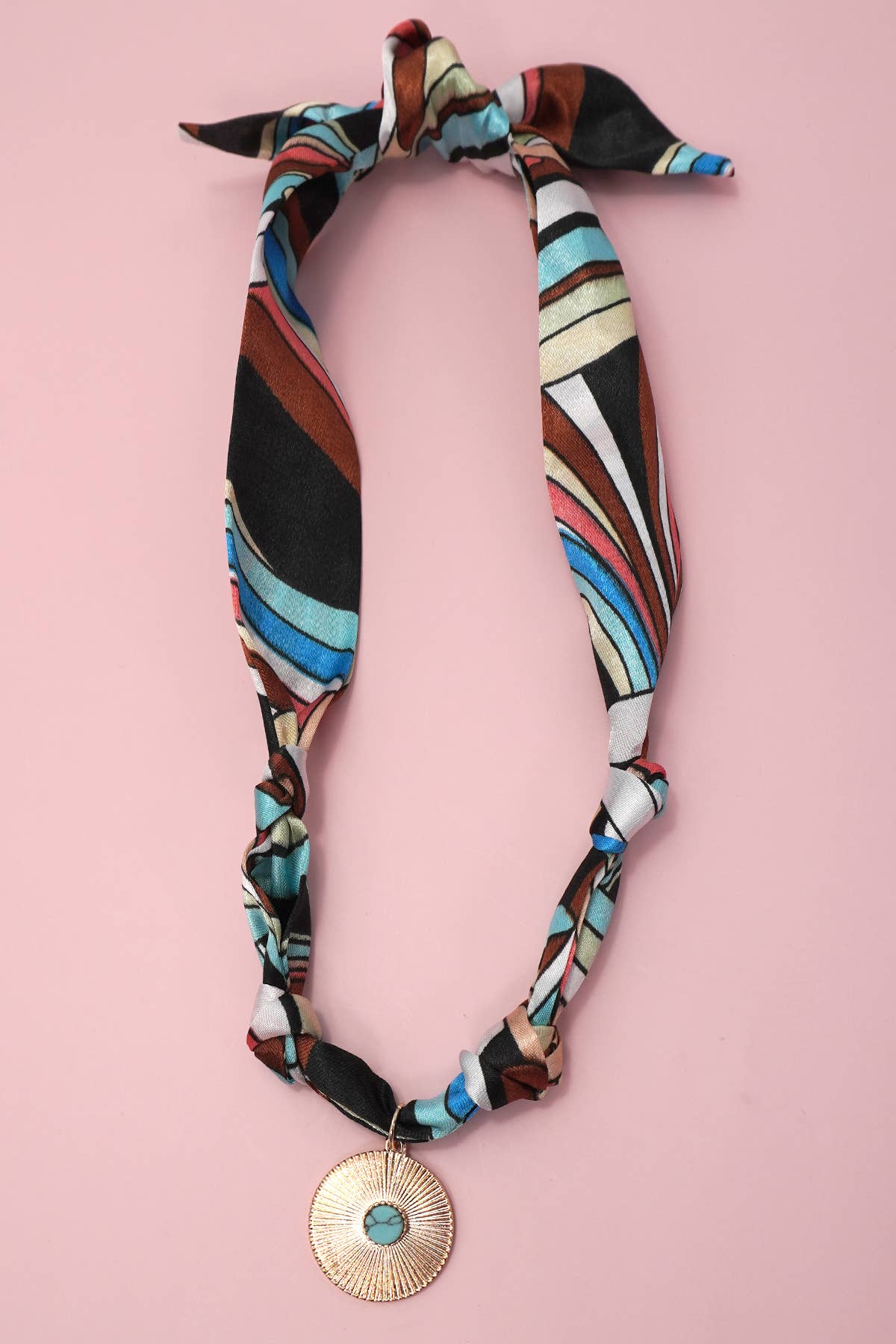 HANDMADE SCARF CHARM NECKLACE | 80N91790: C