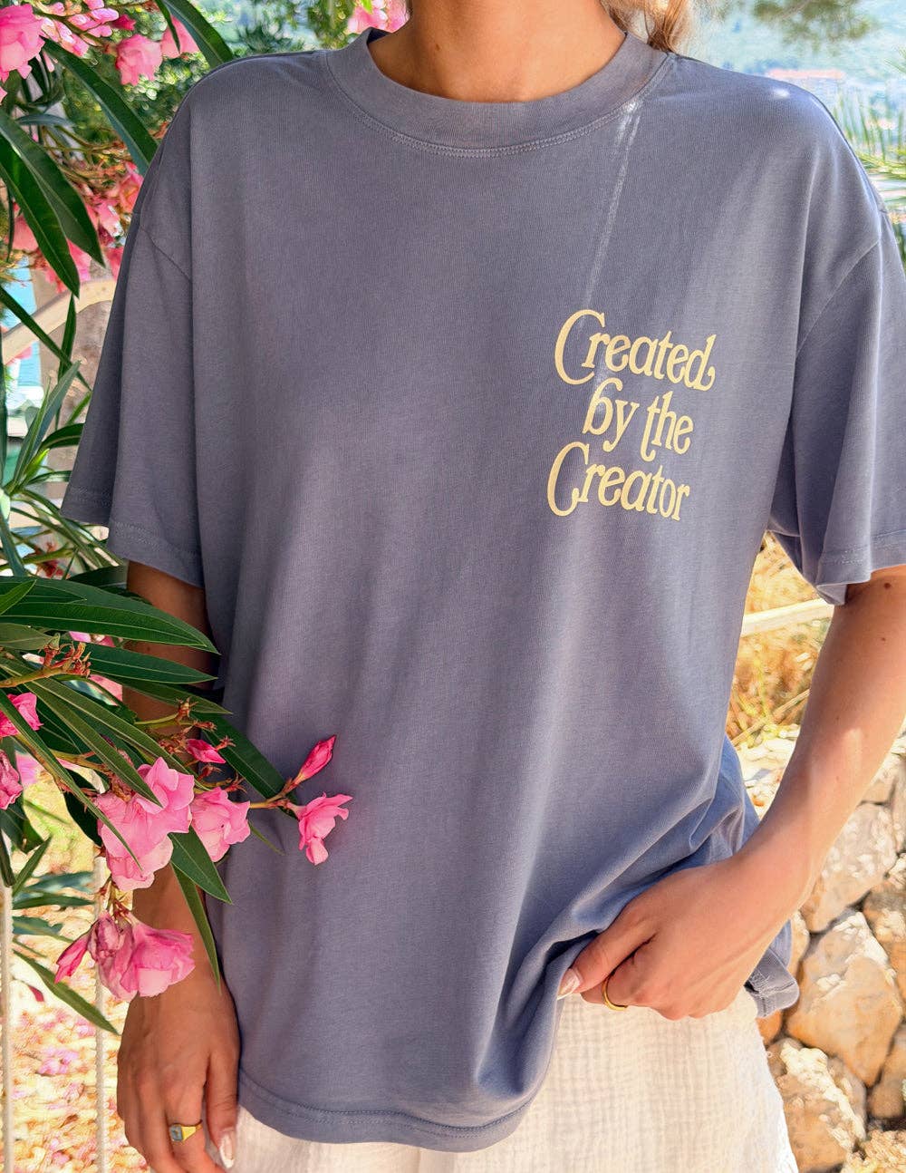 Created by the Creator Plum Unisex Tee: 2XL
