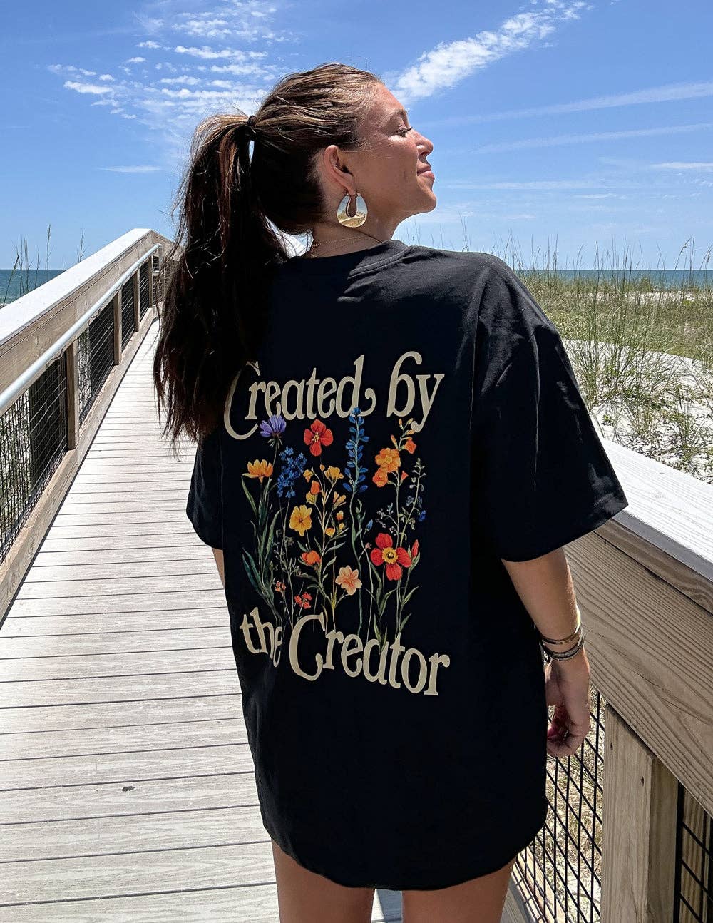 Created by the Creator Unisex Tee: 2XL