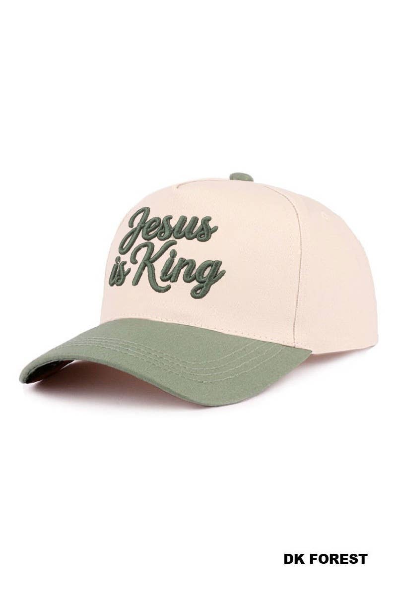 `Jesus Two Tone Cotton Cap: LEOPARD-192519 / OS