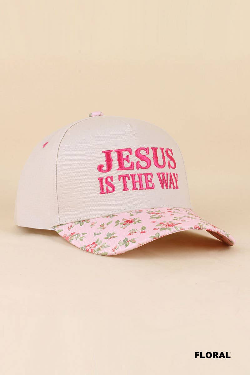 `Jesus Two Tone Cotton Cap: LEOPARD-192519 / OS