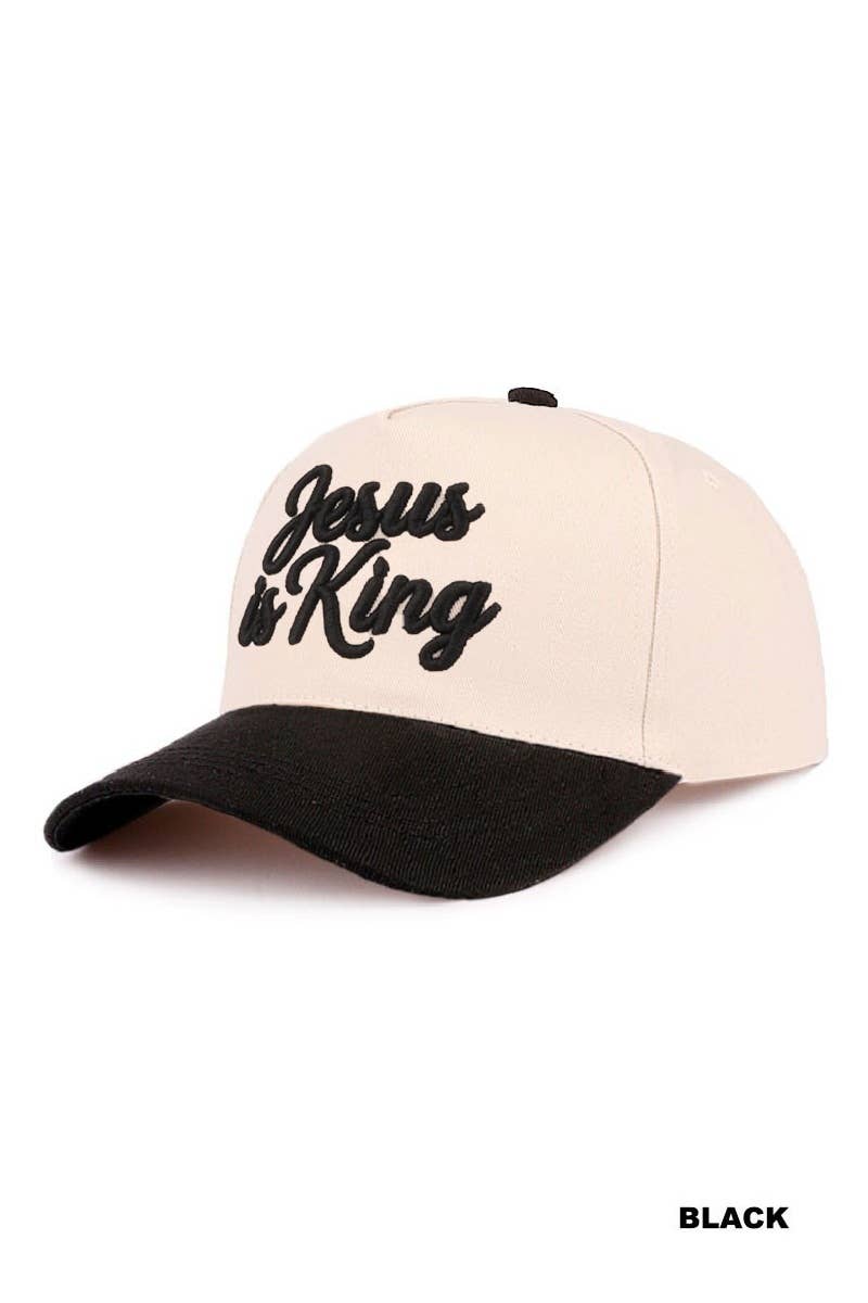 `Jesus Two Tone Cotton Cap: LEOPARD-192519 / OS