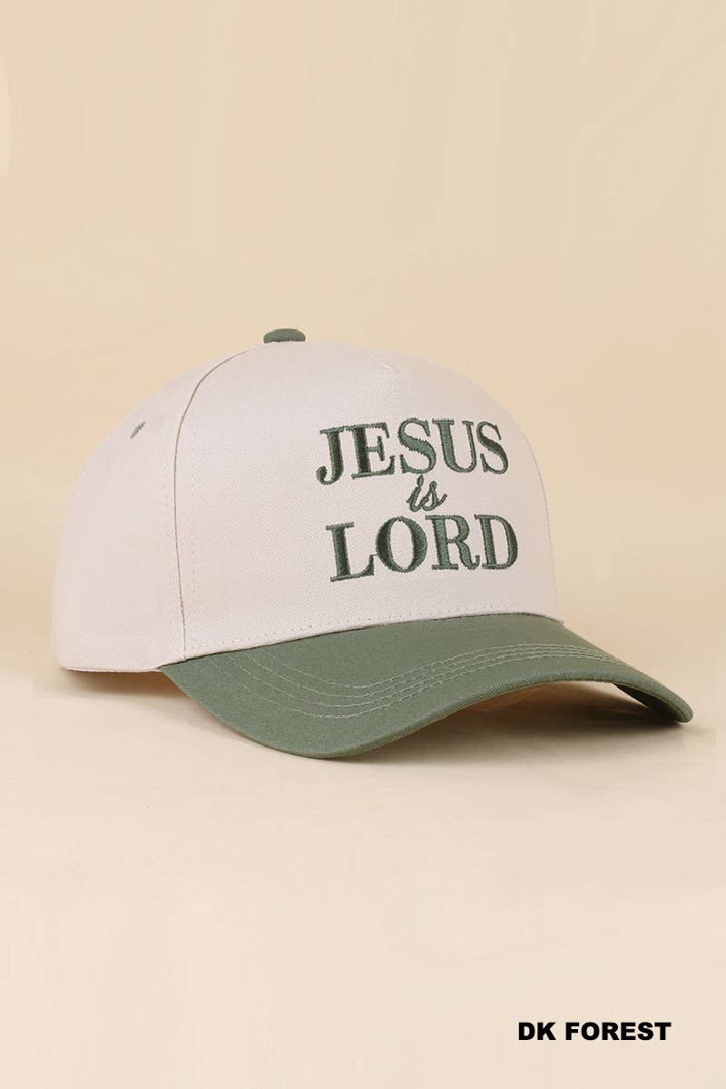 `Jesus Two Tone Cotton Cap: LEOPARD-192519 / OS
