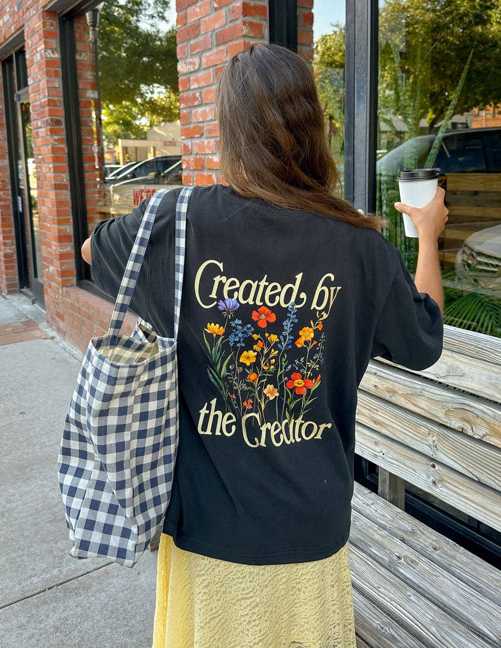 Created by the Creator Unisex Tee: L
