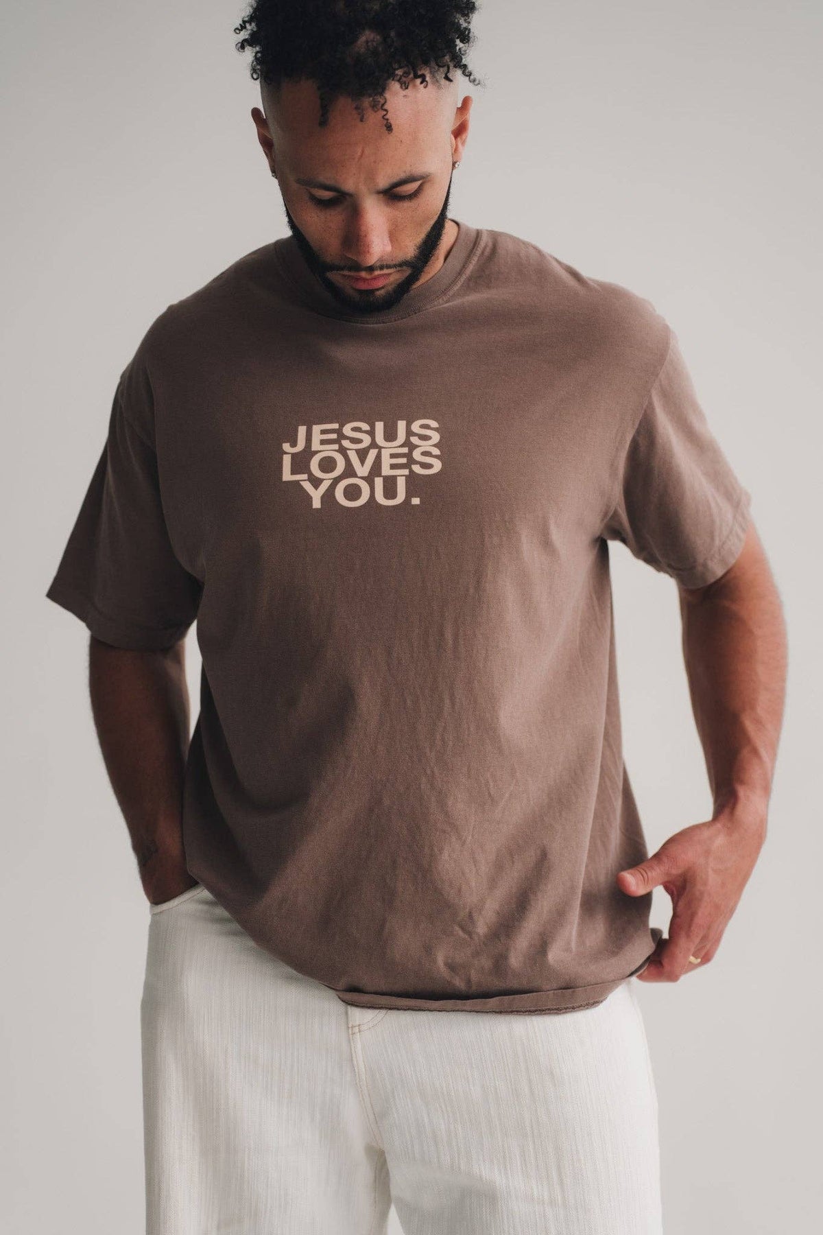 Comfort Colors Logo Tee || Espresso: M