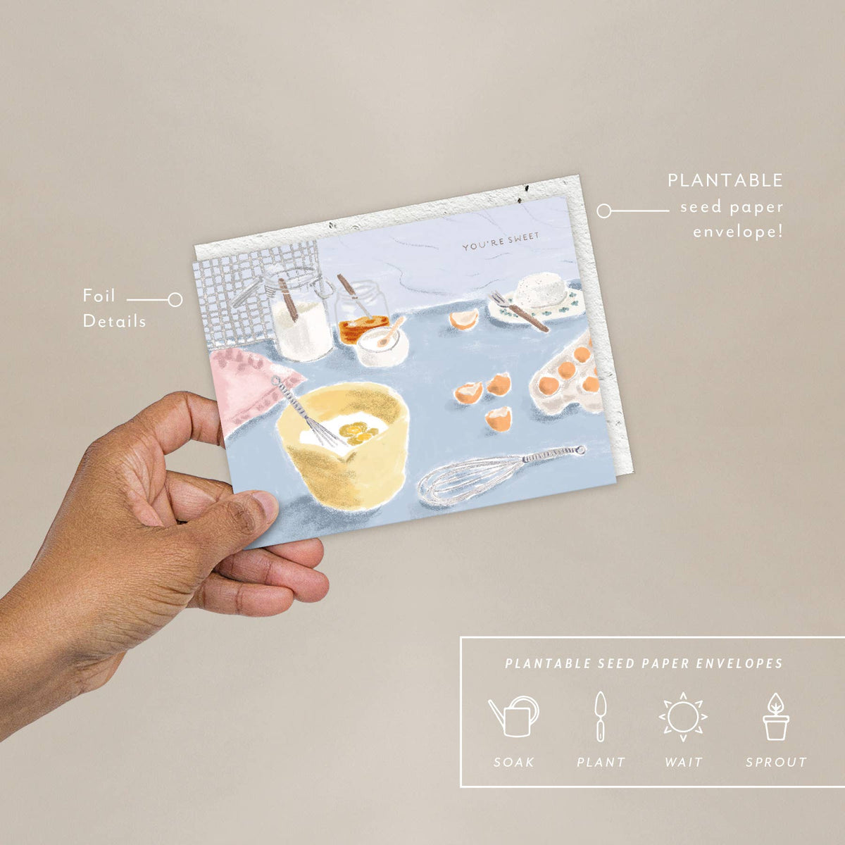 You're Sweet - Love + Friendship Card