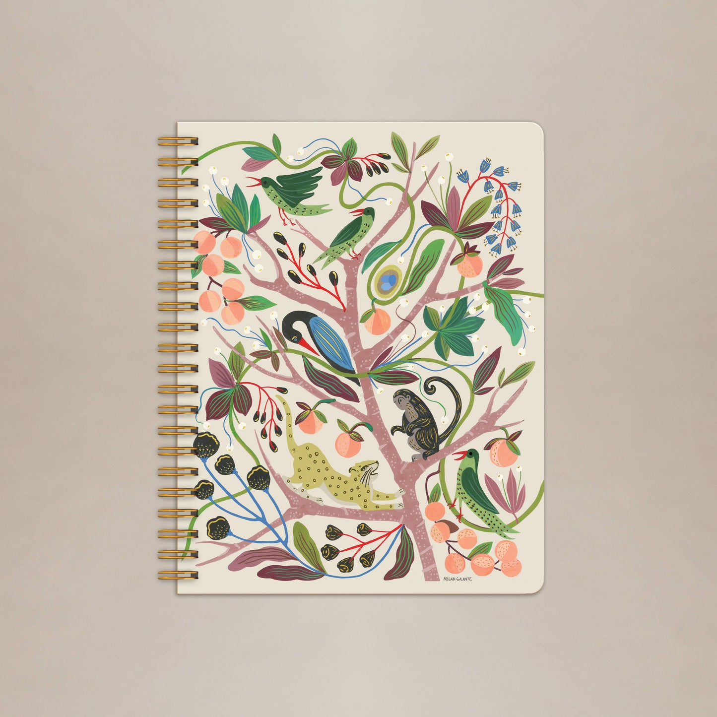 Menagerie Seedlings Big 8.5" x 11" Notebook