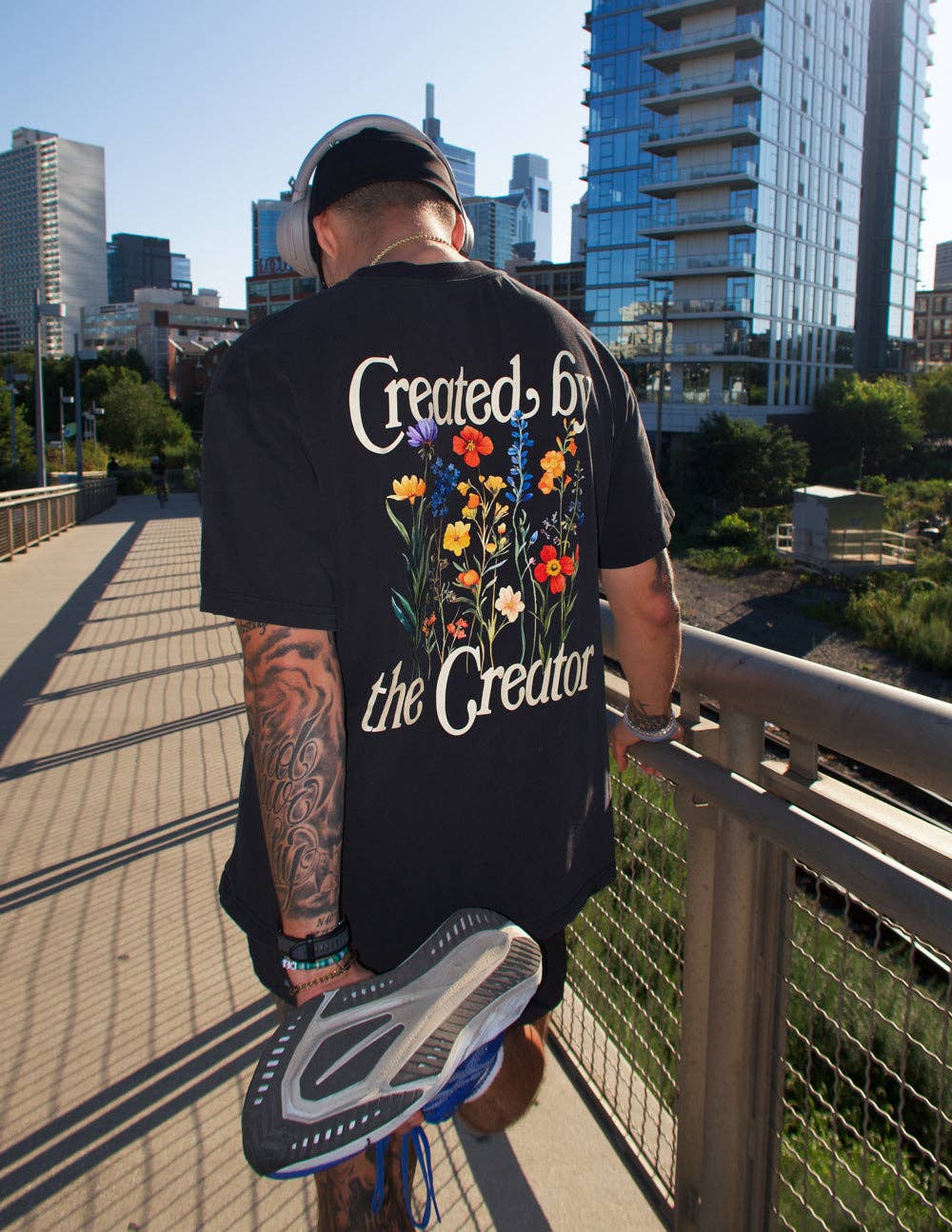 Created by the Creator Unisex Tee: XL