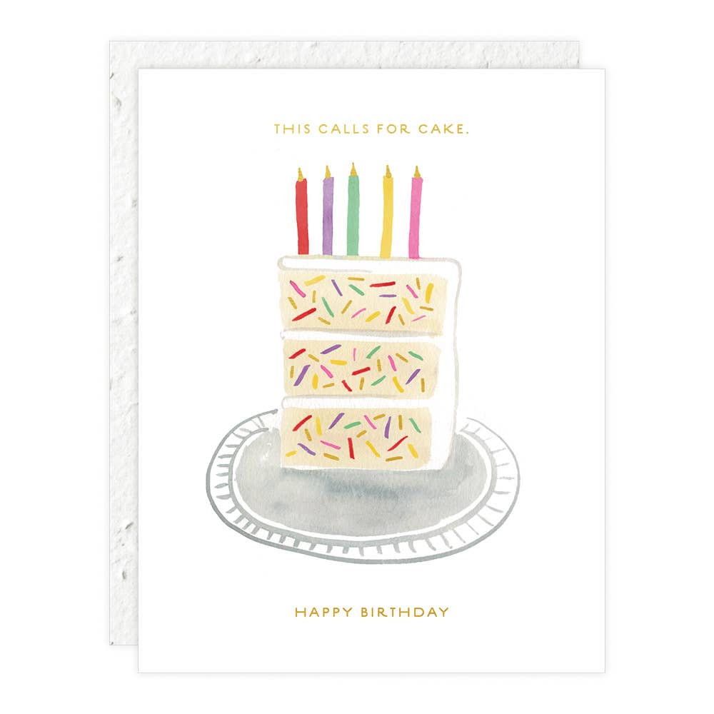 Birthday Slice - Birthday Card