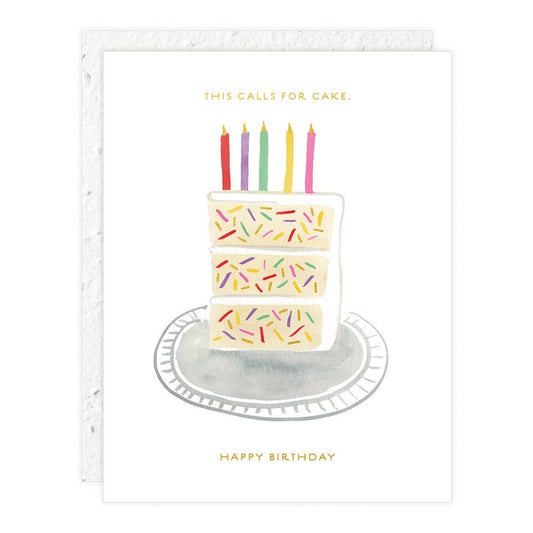 Birthday Slice - Birthday Card