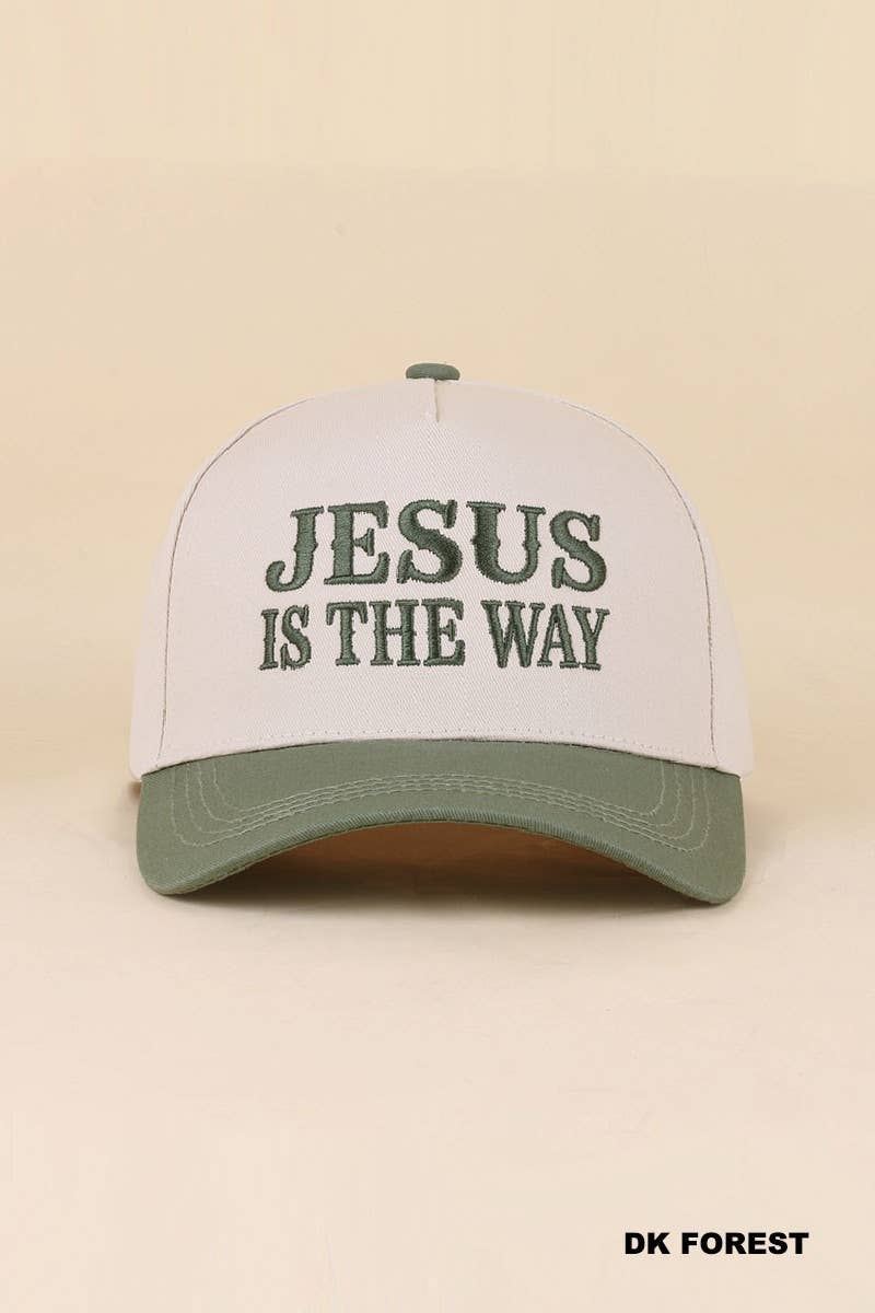 `Jesus Two Tone Cotton Cap: LEOPARD-192519 / OS