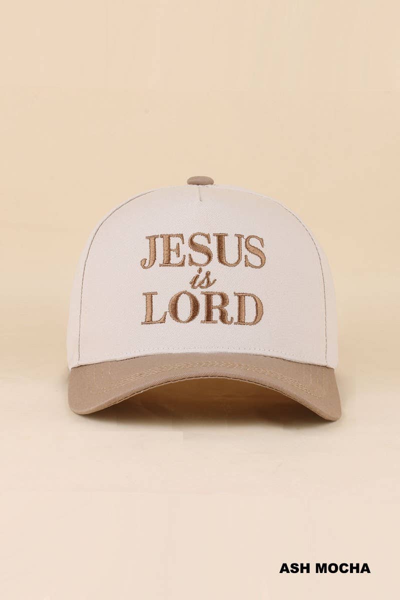 `Jesus Two Tone Cotton Cap: LEOPARD-192519 / OS