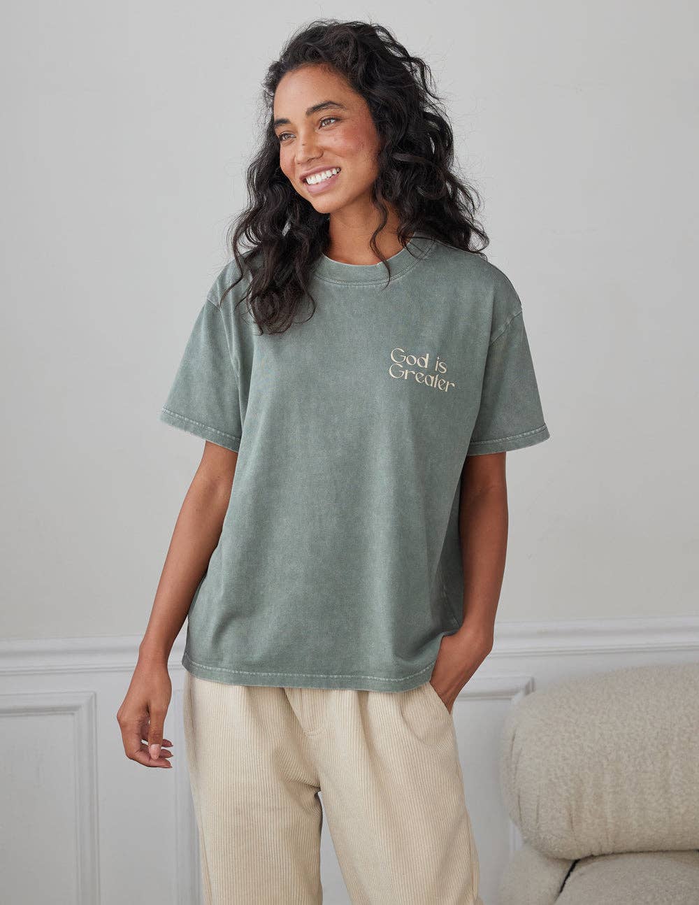 God Is Greater Unisex Tee: XL