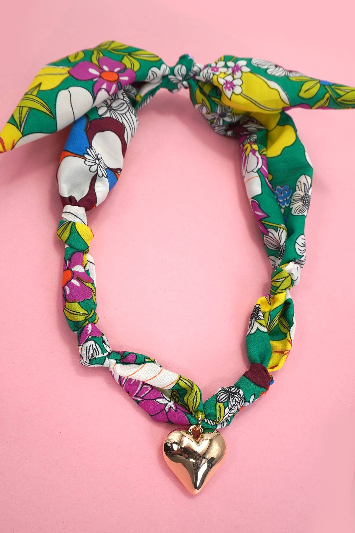 HANDMADE SCARF CHARM NECKLACE | 80N91790: B