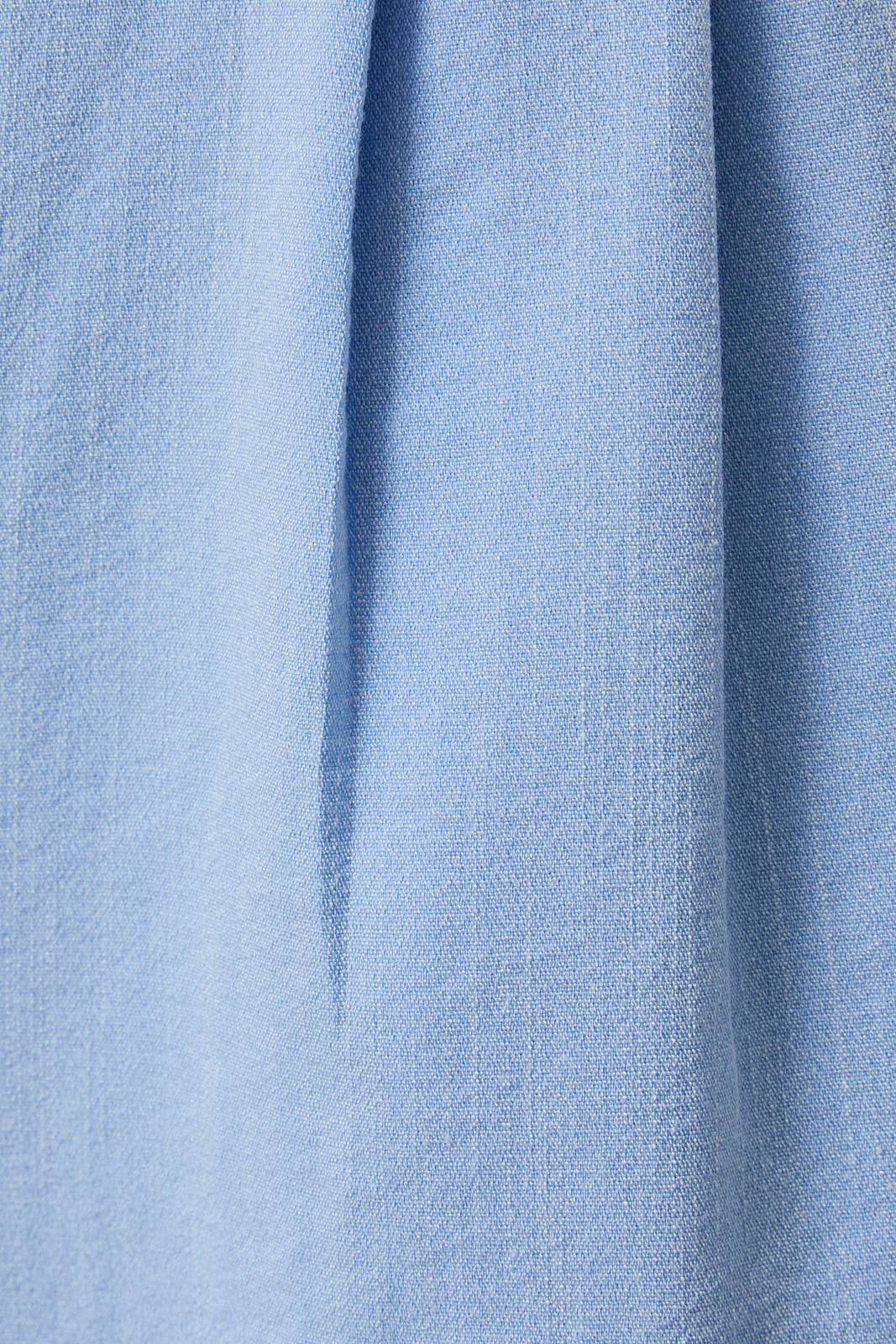 Esther RUFFLE BODICE JUMPSUIT: LT BLUE / M