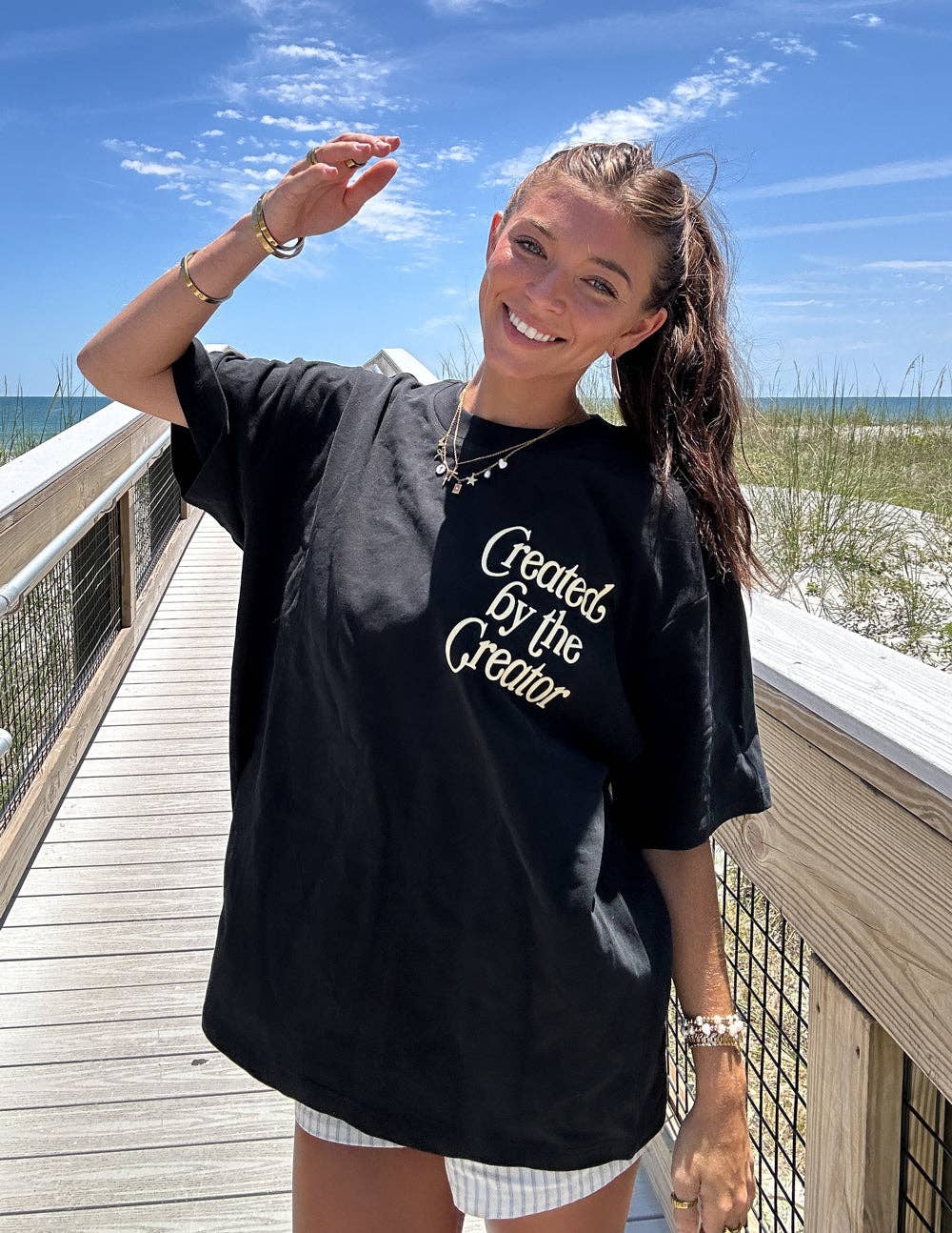 Created by the Creator Unisex Tee: M