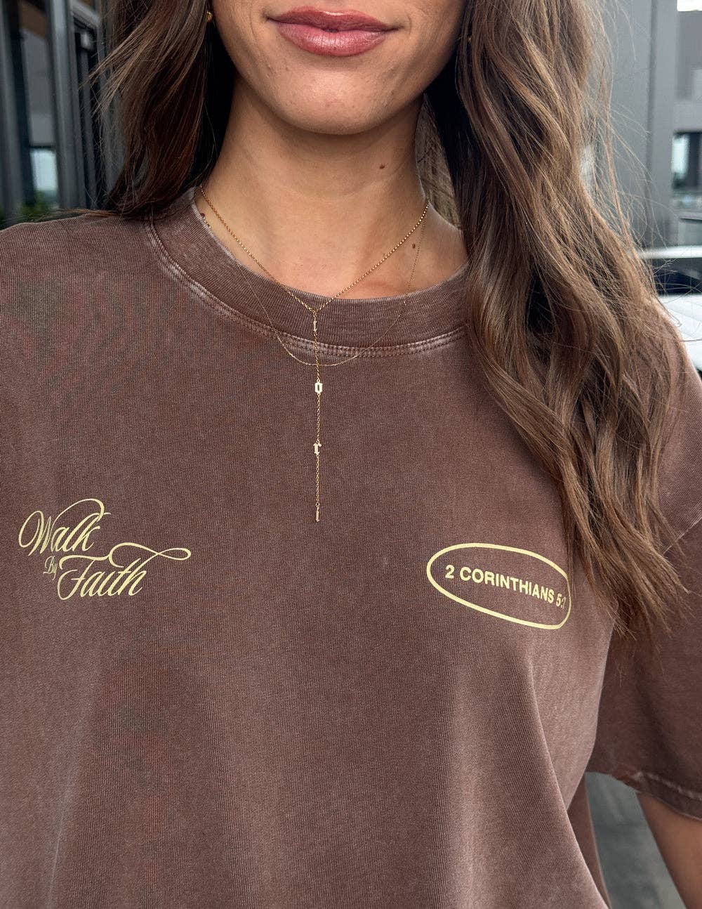 Walk by Faith Unisex Tee: 2XL