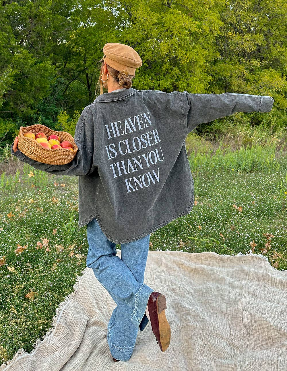 Heaven Is Closer Shacket: L